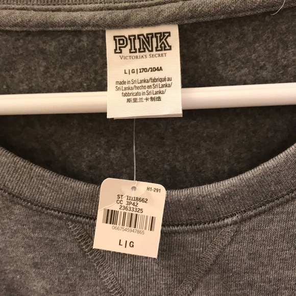 Victoria‘s Secret Pink Embroidered Compus Pullover - Picture 7 of 7